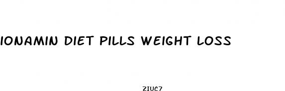 ionamin diet pills weight loss