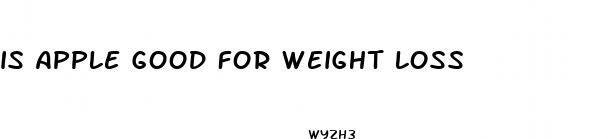 is apple good for weight loss