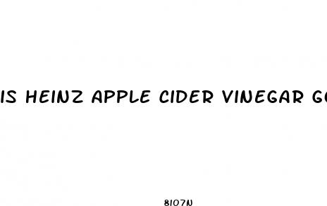 is heinz apple cider vinegar good for weight loss