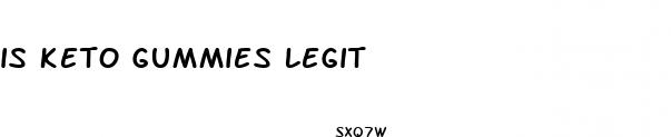 is keto gummies legit
