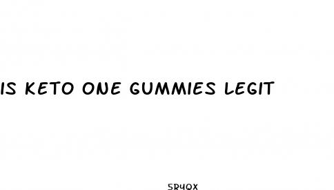 is keto one gummies legit