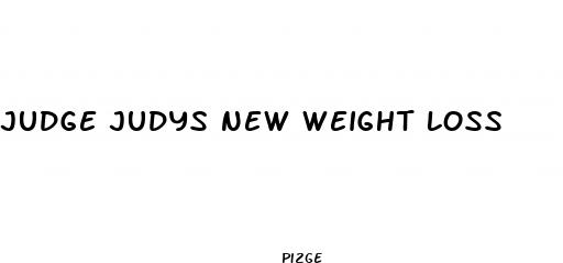 judge judys new weight loss 