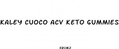 kaley cuoco acv keto gummies