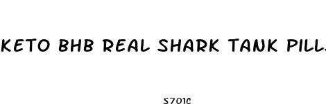 keto bhb real shark tank pills