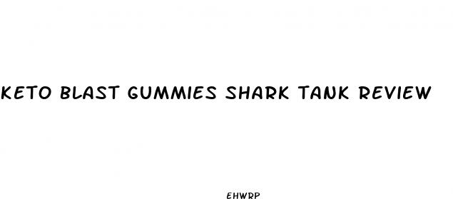 keto blast gummies shark tank review