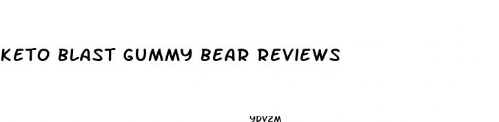 keto blast gummy bear reviews