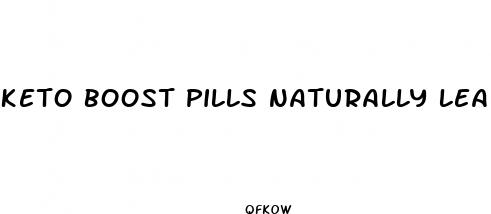 keto boost pills naturally lean
