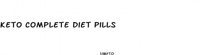 keto complete diet pills