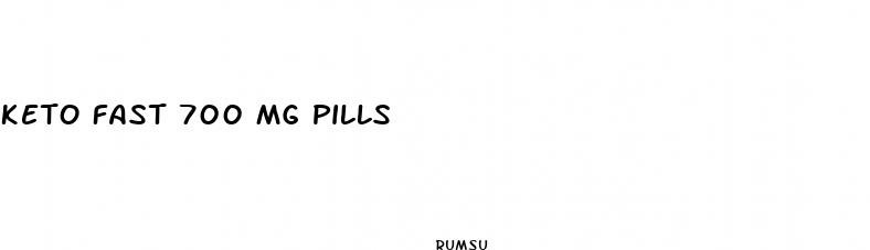 keto fast 700 mg pills