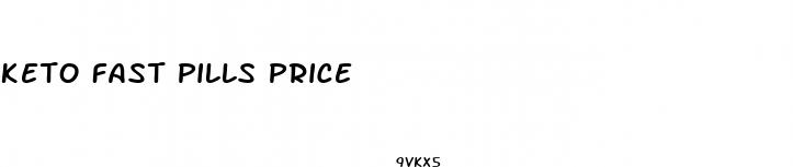 keto fast pills price