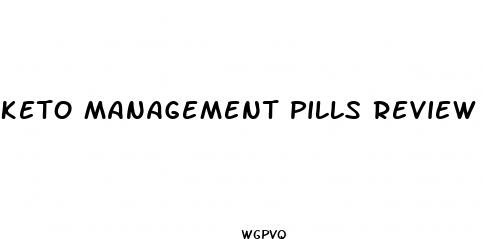 keto management pills review