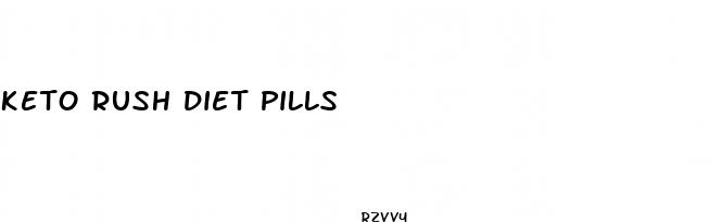 keto rush diet pills