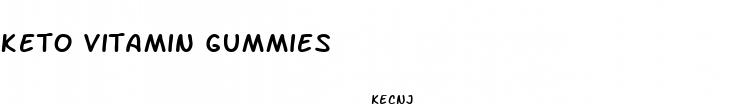 keto vitamin gummies