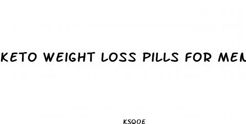 keto weight loss pills for men