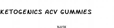 ketogenics acv gummies