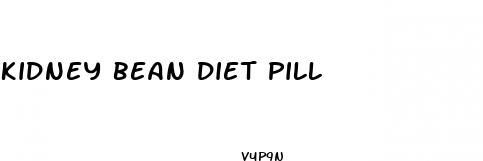 kidney bean diet pill