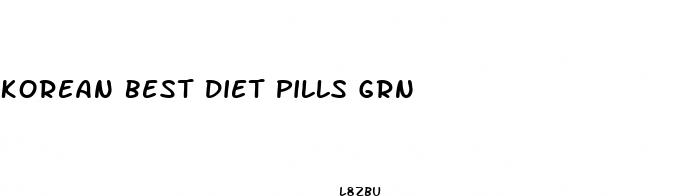 korean best diet pills grn