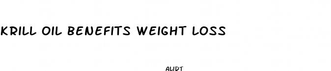 krill oil benefits weight loss
