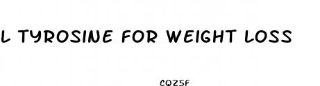 l tyrosine for weight loss
