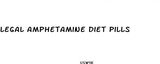 legal amphetamine diet pills