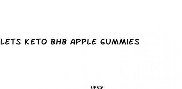 lets keto bhb apple gummies