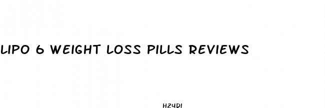 lipo 6 weight loss pills reviews