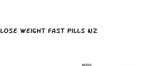 lose weight fast pills nz