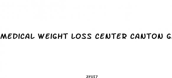 medical weight loss center canton ga