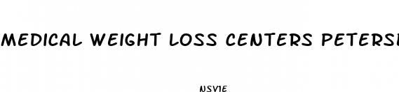 medical weight loss centers petersburg fl