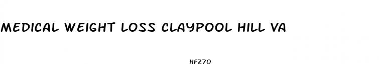 medical weight loss claypool hill va