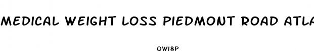 medical weight loss piedmont road atlanta