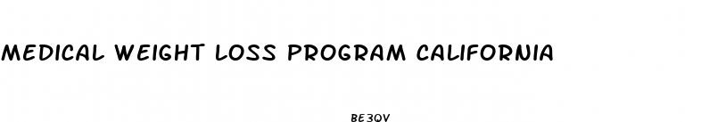 medical weight loss program california