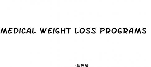 medical weight loss programs
