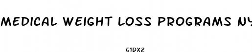 medical weight loss programs nyc