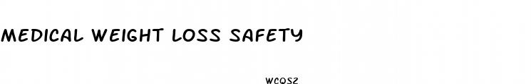 medical weight loss safety