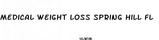 medical weight loss spring hill fl