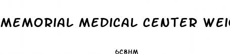 memorial medical center weight loss
