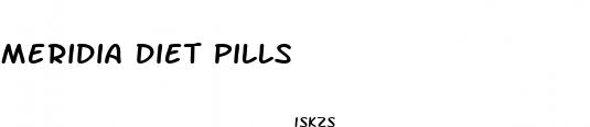 meridia diet pills