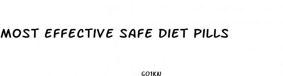 most effective safe diet pills