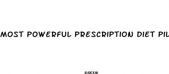 most powerful prescription diet pill