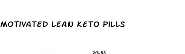 motivated lean keto pills