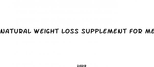 natural weight loss supplement for menopause