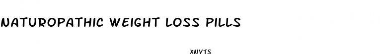naturopathic weight loss pills