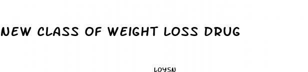 new class of weight loss drug