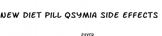 new diet pill qsymia side effects