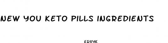new you keto pills ingredients