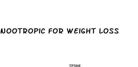 nootropic for weight loss