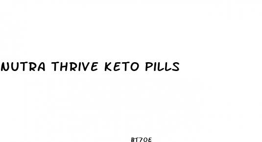 nutra thrive keto pills