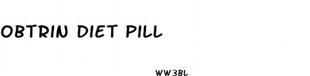obtrin diet pill