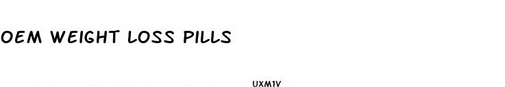 oem weight loss pills